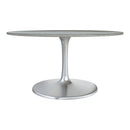  Zuo Star City 109452 Dining Table (60") - Grey & Silver IMAGE 2