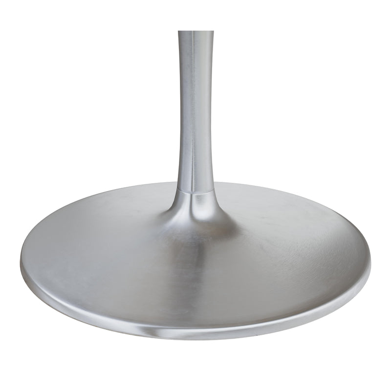  Zuo Star City 109452 Dining Table (60") - Grey & Silver IMAGE 4