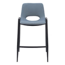  Zuo Desi 109539 Counter Stool - Azure Grey IMAGE 3