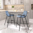  Zuo Desi 109539 Counter Stool - Azure Grey IMAGE 7