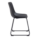  Zuo Smart 109648 Dining Chair - Black IMAGE 2