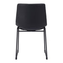  Zuo Smart 109648 Dining Chair - Black IMAGE 4