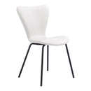  Zuo Torlo 109630 Dining Chair - White IMAGE 1