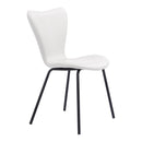 Zuo Torlo 109630 Dining Chair - White IMAGE 6