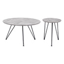  Zuo Kerris 109232 Coffee Table Set - Grey & Black IMAGE 3