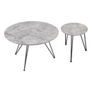  Zuo Kerris 109232 Coffee Table Set - Grey & Black IMAGE 5
