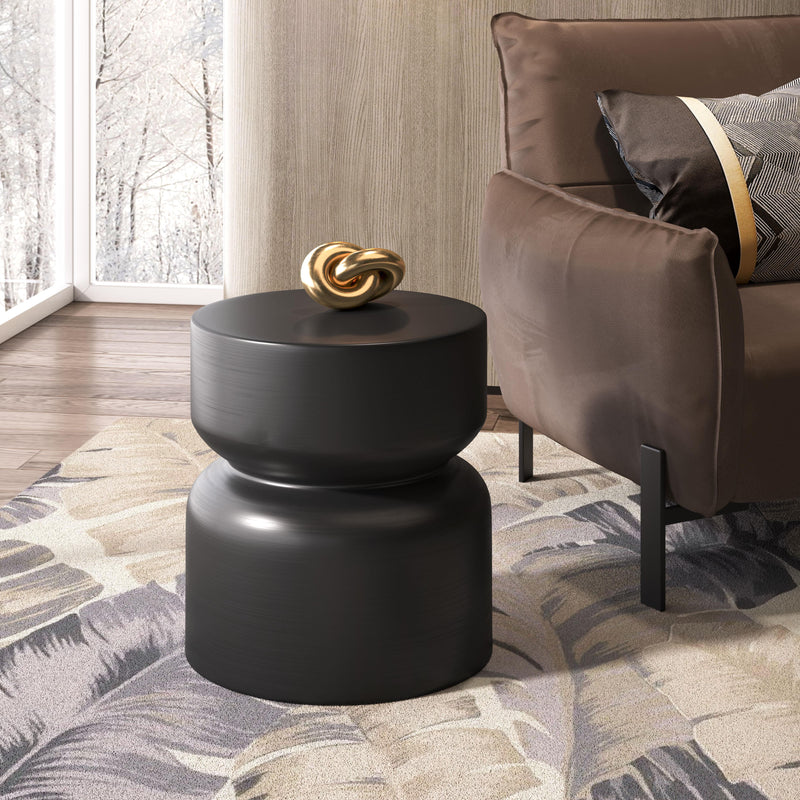  Zuo Busan 109756 Side Table - Black IMAGE 6