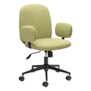  Zuo Lionel 109529 Office Chair - Olive Green IMAGE 1
