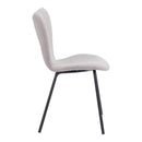  Zuo Thibideaux 109659 Dining Chair - Light Grey IMAGE 2