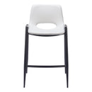  Zuo Desi 109538 Counter Stool - White IMAGE 3