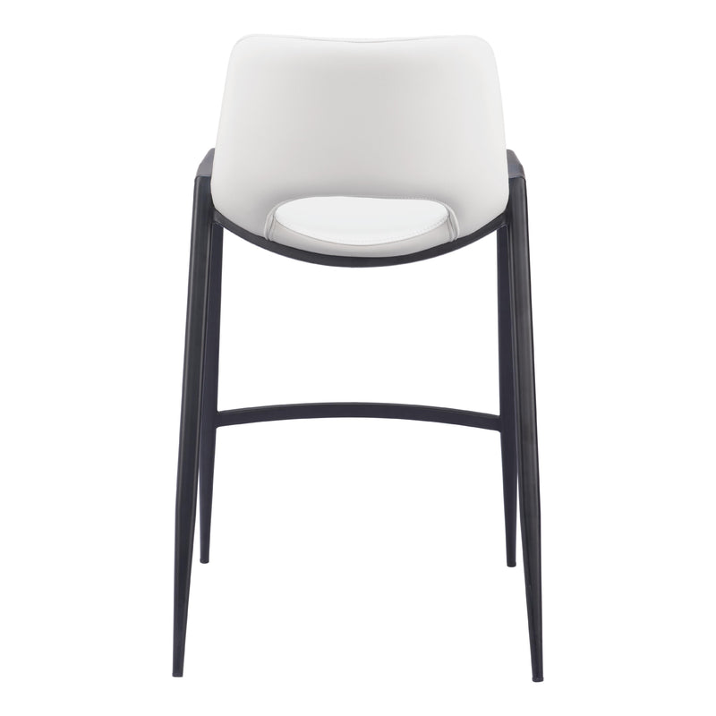  Zuo Desi 109538 Counter Stool - White IMAGE 4
