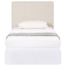  Coaster Furniture Kosmo 315993T Upholstered Twin Panel Headboard - Sand IMAGE 4