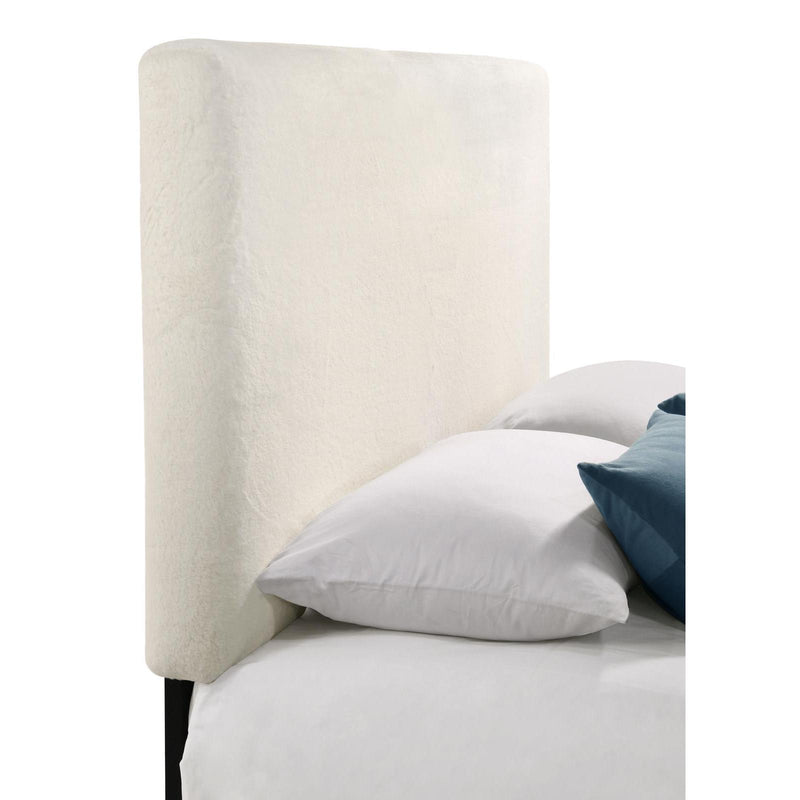 Coaster Furniture Gigi 316031QF Rectangular Upholstered Headboard - Ivory IMAGE 3