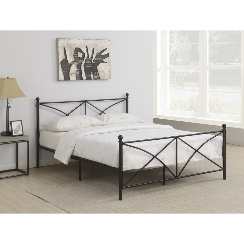 Coaster Furniture Hart 422755Q Metal Platform Bed IMAGE 2