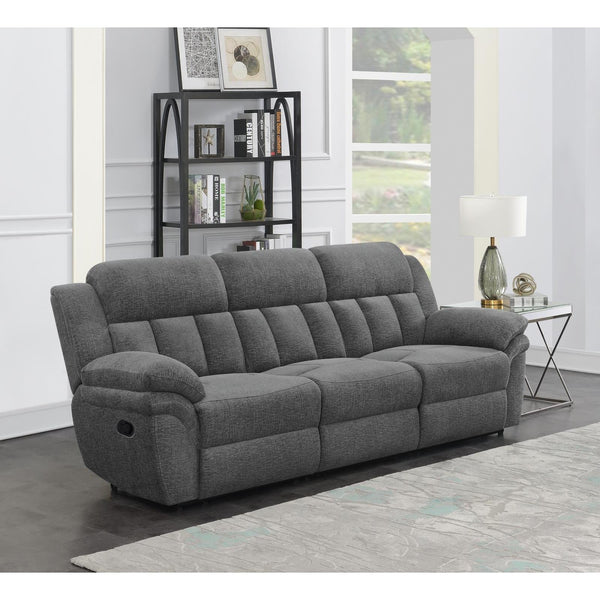 Coaster Furniture Bahrain Reclining Fabric Sofa 609541 IMAGE 1