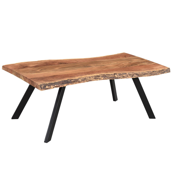 !nspire Virag 301-571NT Coffee Table - Natural and Black IMAGE 1