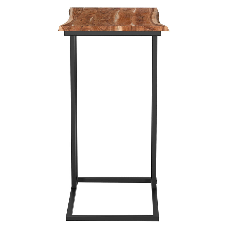 !nspire Jivin 501-676NAT Accent Table - Natural and Black IMAGE 4