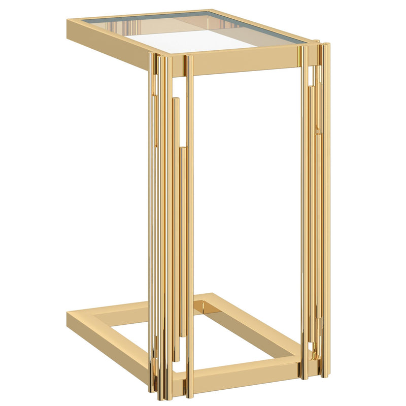 !nspire Estrel 501-630GL_S Small Accent Table - Gold IMAGE 3