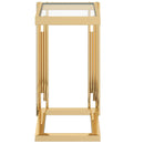 !nspire Estrel 501-630GL_S Small Accent Table - Gold IMAGE 5