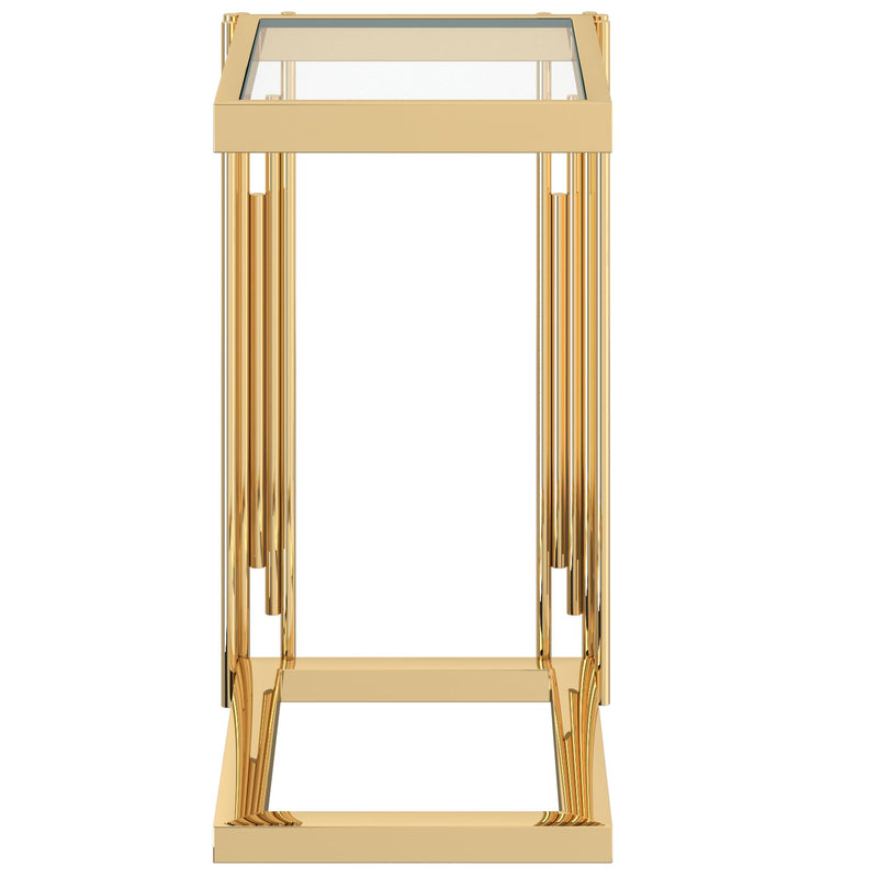 !nspire Estrel 501-630GL_S Small Accent Table - Gold IMAGE 5