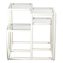 !nspire Casini 501-632CH Accent Table - Silver IMAGE 3