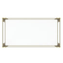 !nspire Estrel 301-630GL Rectangular Coffee Table - Gold IMAGE 5