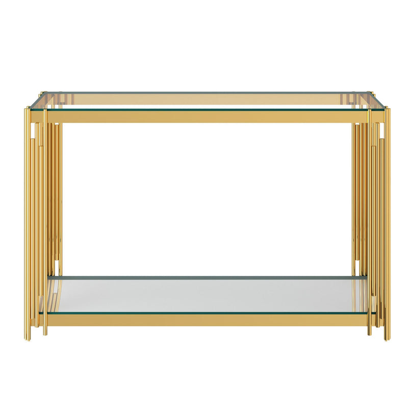 !nspire Estrel 502-630GL Console Table - Gold IMAGE 3