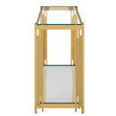 !nspire Estrel 502-630GL Console Table - Gold IMAGE 4