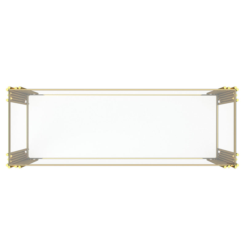 !nspire Estrel 502-630GL Console Table - Gold IMAGE 5