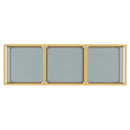 !nspire Casini 303-632GL-3 3 pc Multi-Tier Coffee Table Set - Gold IMAGE 6