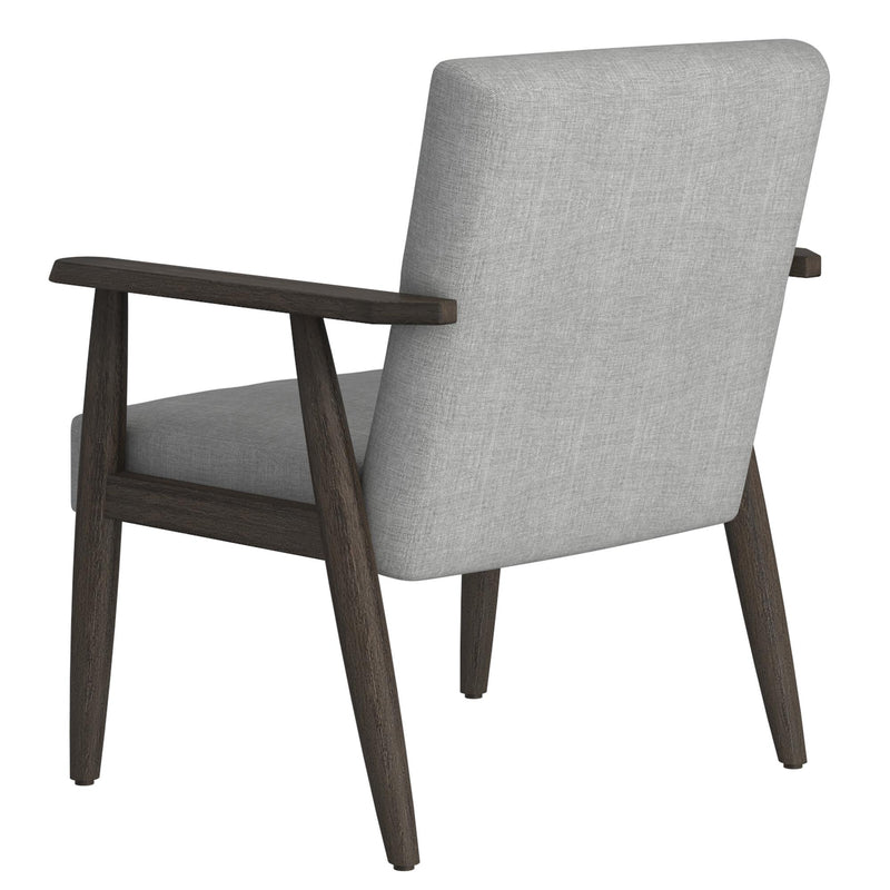 Worldwide Home Furnishings Huxly 403-588GY Accent Chair - Grey and Weathered Brown IMAGE 3