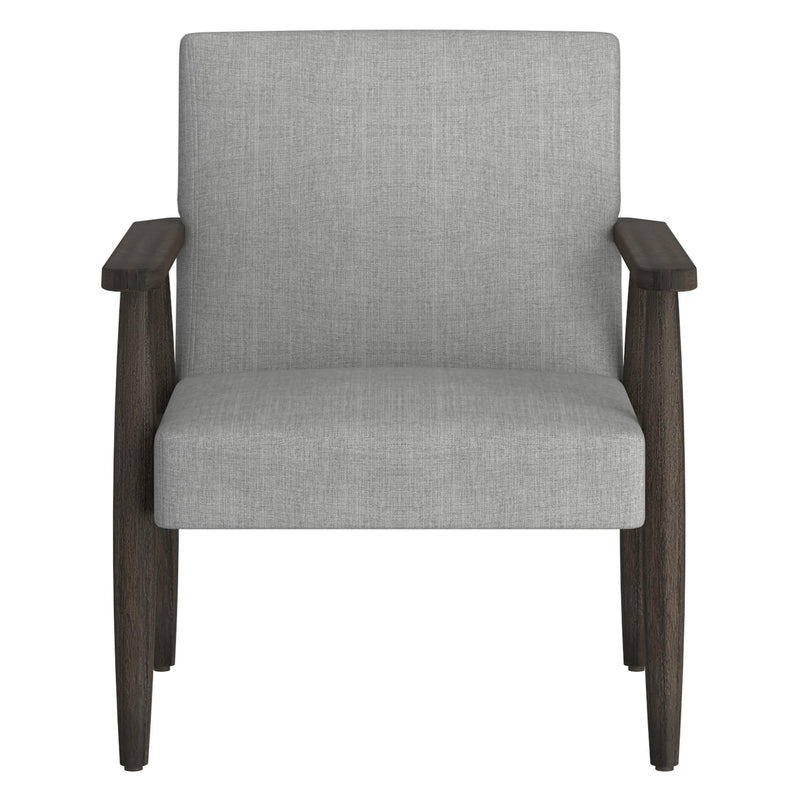 Worldwide Home Furnishings Huxly 403-588GY Accent Chair - Grey and Weathered Brown IMAGE 5