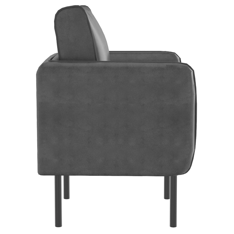 !nspire Ryker 403-590GY Accent Chair - Grey and Black IMAGE 5