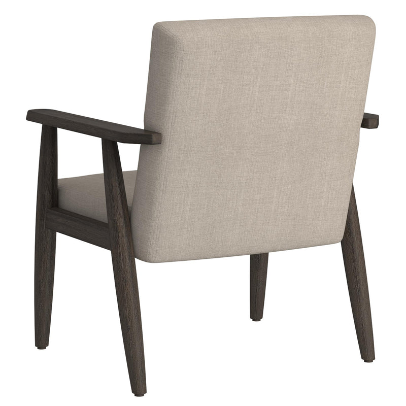 Worldwide Home Furnishings Huxly 403-588BG Accent Chair - Beige and Weathered Brown IMAGE 3