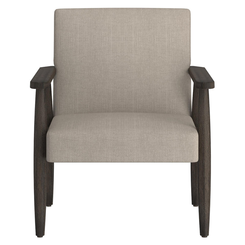 Worldwide Home Furnishings Huxly 403-588BG Accent Chair - Beige and Weathered Brown IMAGE 5