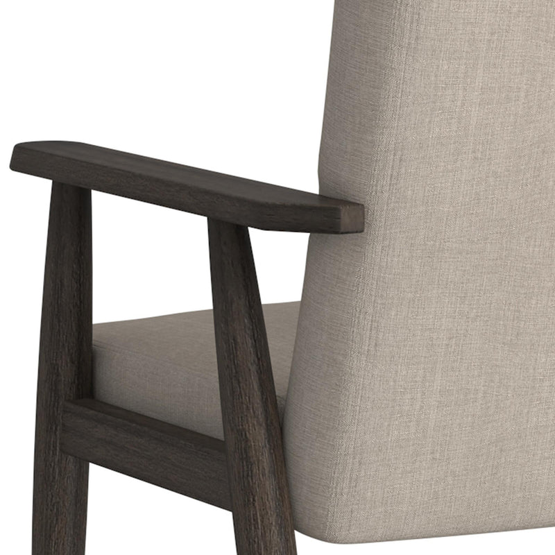 Worldwide Home Furnishings Huxly 403-588BG Accent Chair - Beige and Weathered Brown IMAGE 6