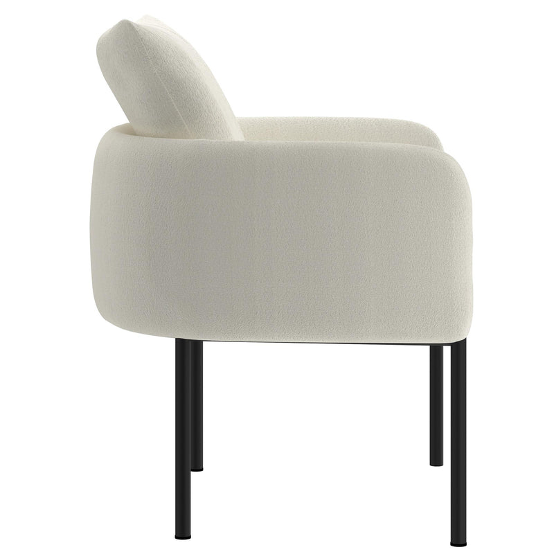 !nspire Zana 403-572CM_BK Accent Chair - Cream and Black IMAGE 3