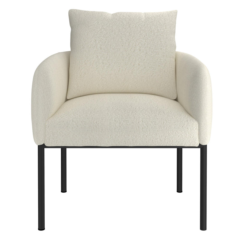 !nspire Zana 403-572CM_BK Accent Chair - Cream and Black IMAGE 4