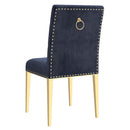 !nspire Azul 202-600BK_GL Dining Chair - Black and Gold IMAGE 3