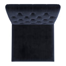 !nspire Azul 202-600BK_GL Dining Chair - Black and Gold IMAGE 6