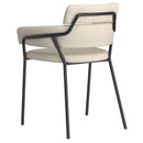 !nspire Axel 202-674BEG Dining Chair - Beige and Black IMAGE 3