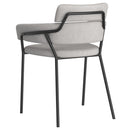 !nspire Axel 202-674GRY Dining Chair - Grey and Black IMAGE 3
