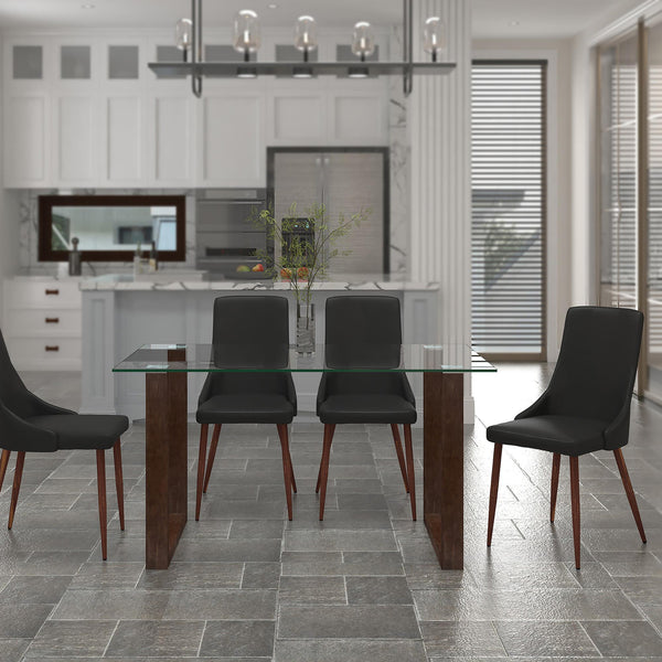 Worldwide Home Furnishings Franco/Cora 5 pc Dinette 207-454WA_182PUBK IMAGE 1