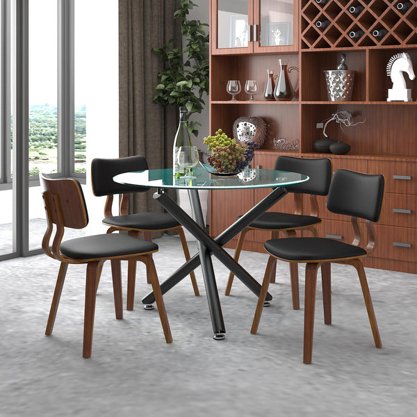 Worldwide Home Furnishings Suzette/Zuni 5 pc Dinette 207-476_581PUBK IMAGE 1