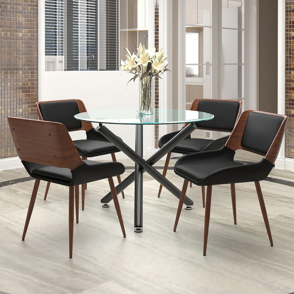 Worldwide Home Furnishings Suzette/Hudson 5 pc Dinette 207-476_582PUBK IMAGE 1