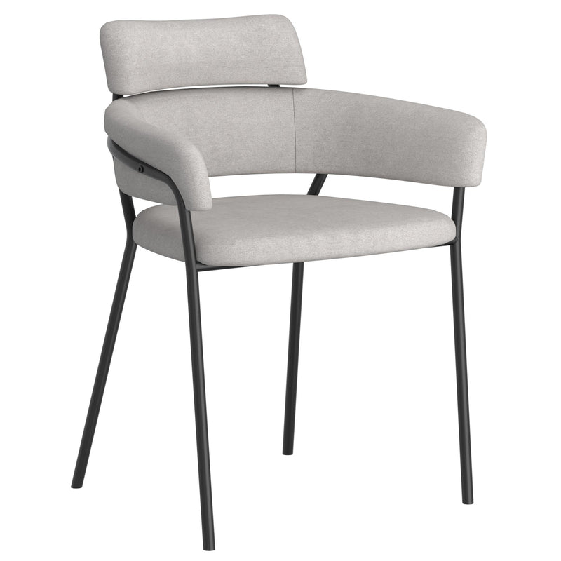 !nspire Zilo/Axel 7 pc Dinette 207-671BK_L_674GRY IMAGE 7