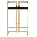 !nspire Cosmo 203-625BK_GL 26" Counter Stool - Black and Gold IMAGE 4