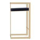 !nspire Cosmo 203-625BK_GL 26" Counter Stool - Black and Gold IMAGE 5