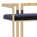 !nspire Cosmo 203-625BK_GL 26" Counter Stool - Black and Gold IMAGE 7