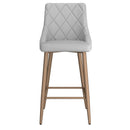 !nspire Antoine 203-573LG 26" Counter Stool - Light Grey IMAGE 4